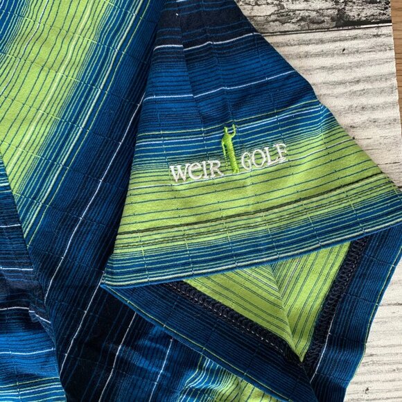 Weir Golf Striped Golf Polo Shirt - Picture 3 of 7
